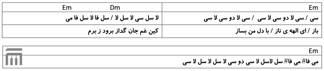 نت فارسی الهه ناز معین